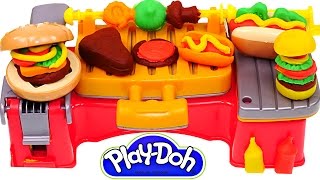 Play Doh Creaciones a La Parrilla 🍢 Nuevo Juguete Play Doh Hotdogs Hamburguesas Carne