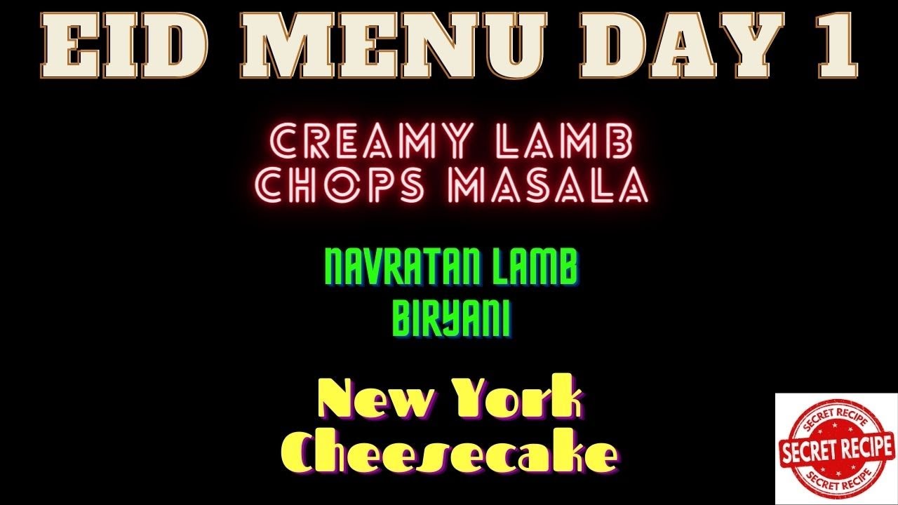 Bakra Eid Day-1 Menu | Bakra Eid Special Recipes By AJ Food World