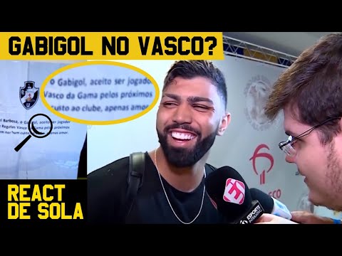 CONTRATO que GABIGOL ASSINOU pelo VASCO é achado! – React De Sola #9
