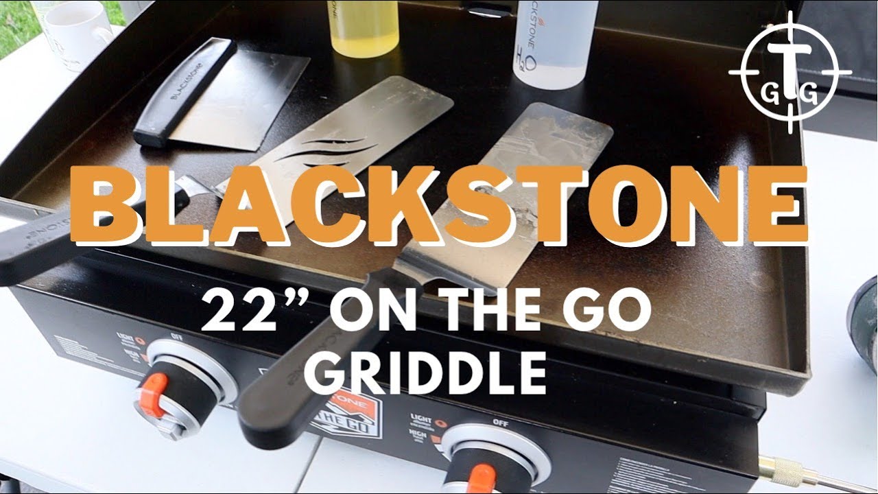 Blackstone - 22 on The Go Table Top Griddle w/Side Burner - 1860