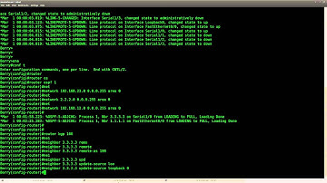 BGP Route Reflector lab in GNS3
