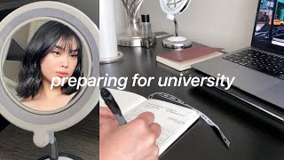 Mentally preparing for university  (a relaxing weekend vlog)