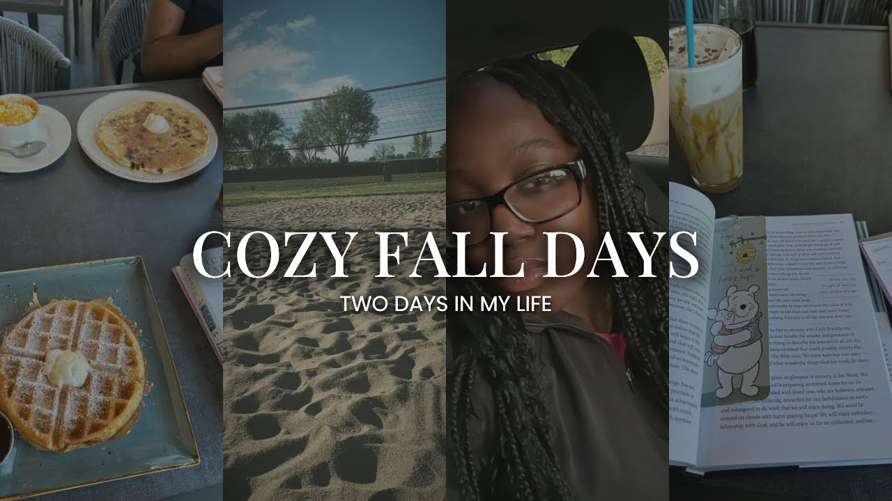 COZY FALL DAYS IN MY LIFE 🍂🧸 | productive, fall festival, grwm, book ...