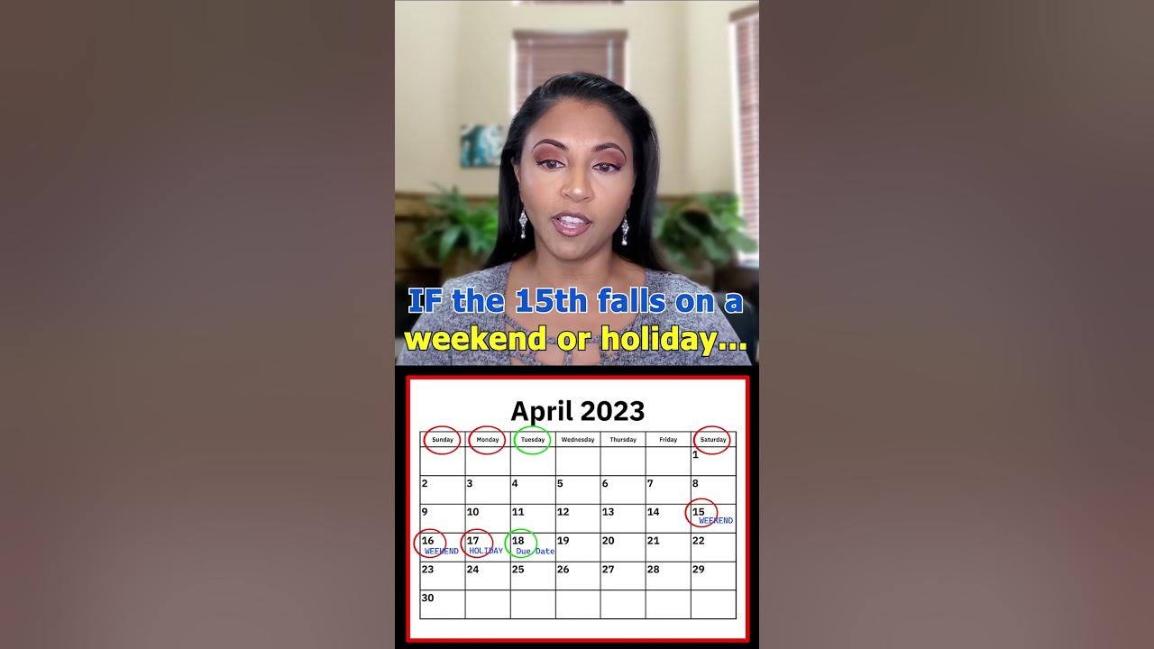 When Are Taxes Due? IRS Tax Returns Due Date Loma Risper
