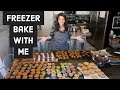 LARGE FAMILY BAKING DAY | FILL UP THE FREEZERS