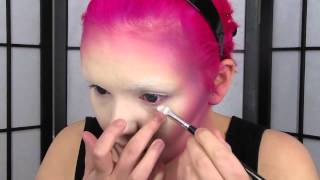 Katy Perry E T Inspired Pink Alien Goddess Halloween SFX Makeup Tutorial
