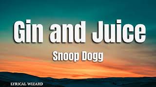 Snoop Doggy Dogg - Gin and Juice #lyrics #snoopdogg #hiphop