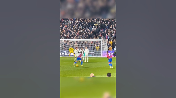 crystal place vs man united (1-1) highlights Michael Olise freekick goal fans reaction