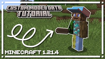 How to use Custom Model Data in Minecraft Java 1.21.4 [Tutorial]