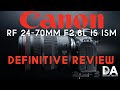 Canon RF 24-70mm F2.8L IS Definitive Review | 4K