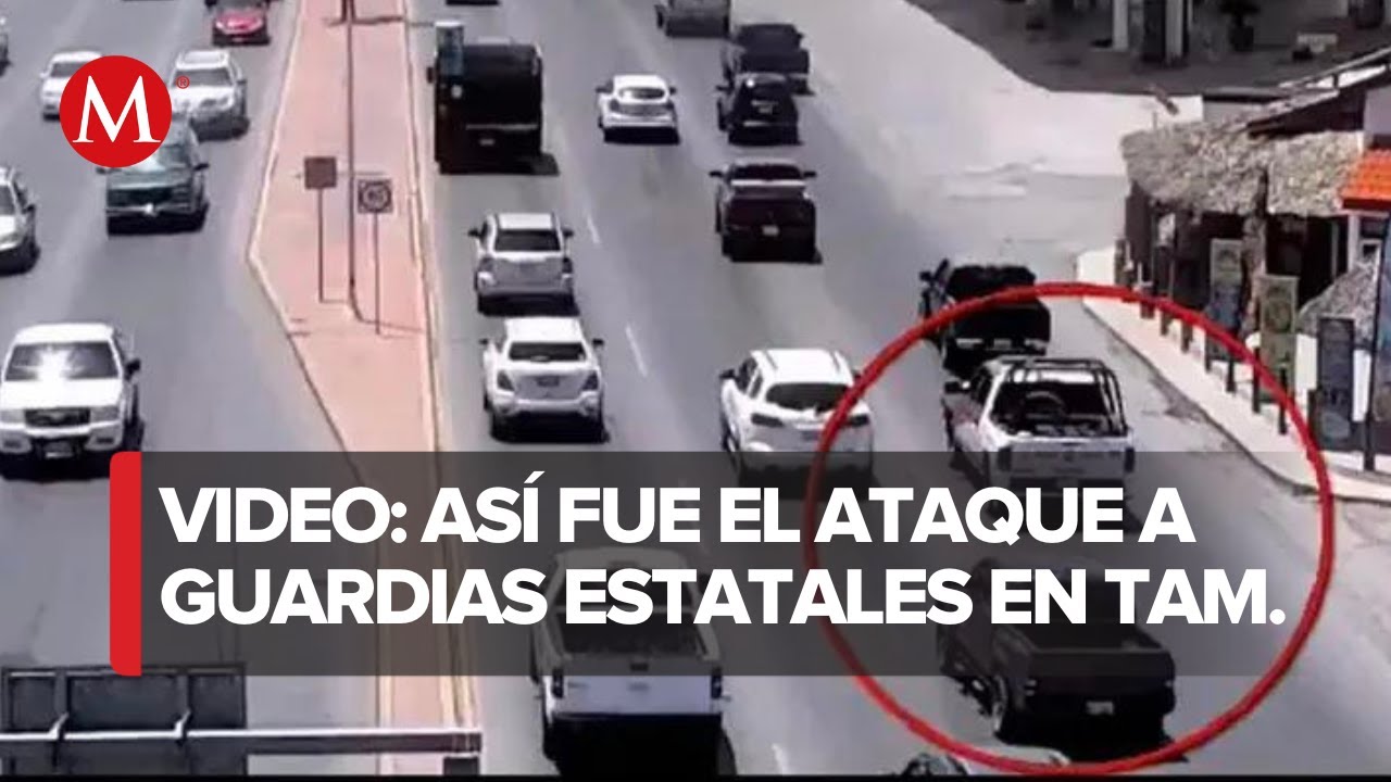 Sicarios someten a balazos a la guardia estatal en Reynosa, Tamaulipas