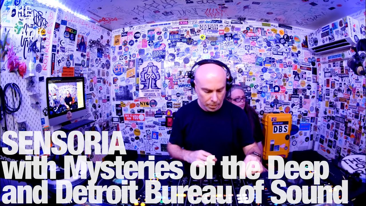 ⁣SENSORIA with Mysteries of the Deep and Detroit Bureau of Sound @TheLotRadio 08-17-2023