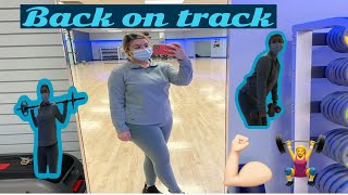 WHAT I EAT IN A DAY TO GET BACK ON TRACK + LEG DAY 💪🏋️‍♀️