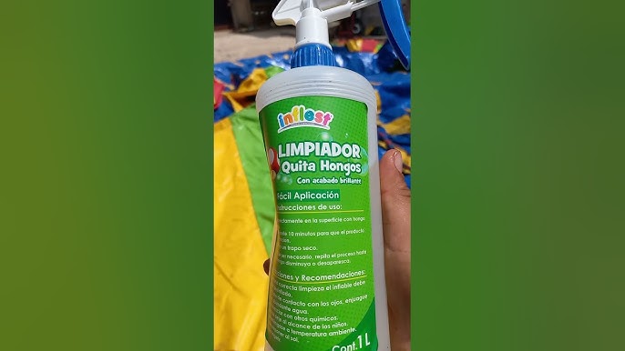 ELIMINA LA PINTURA DE TU INFLABLE / remove the paint from your inflatable 
