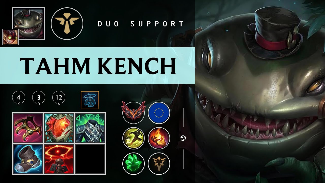 Tahm Kench Support vs Nami - EUW Grandmaster Patch 26.02