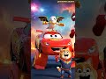 Epic Escape Lighting McQueen Cars Hybrid Captain Robot Zombie Coffin Dance #mcqueen #shorts