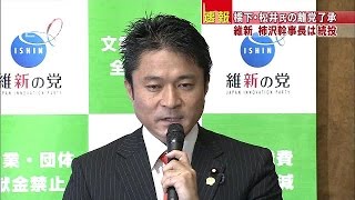 橋下氏・松井氏が離党表明　維新、両院議員懇談会(15/08/27)