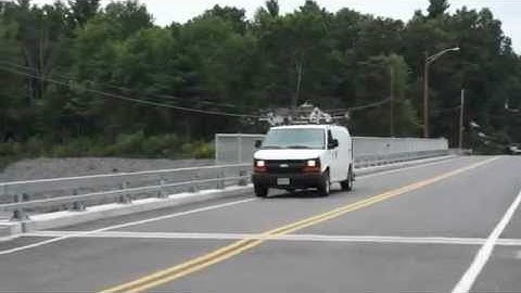 Mobile GPR Scans Bridge Deck