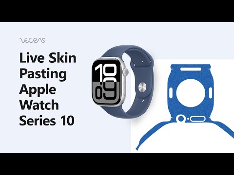 How to Apply Skin on Apple Watch Series 10 42mm | VecRas - video from VecRas