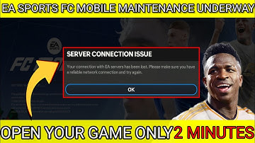 Fix EA Server Connection Issue | FC Mobile Server Connection Lost Solution
