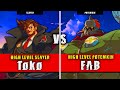 Ggst  toko slayer vs fab potemkin  guilty gear strive high level gameplay