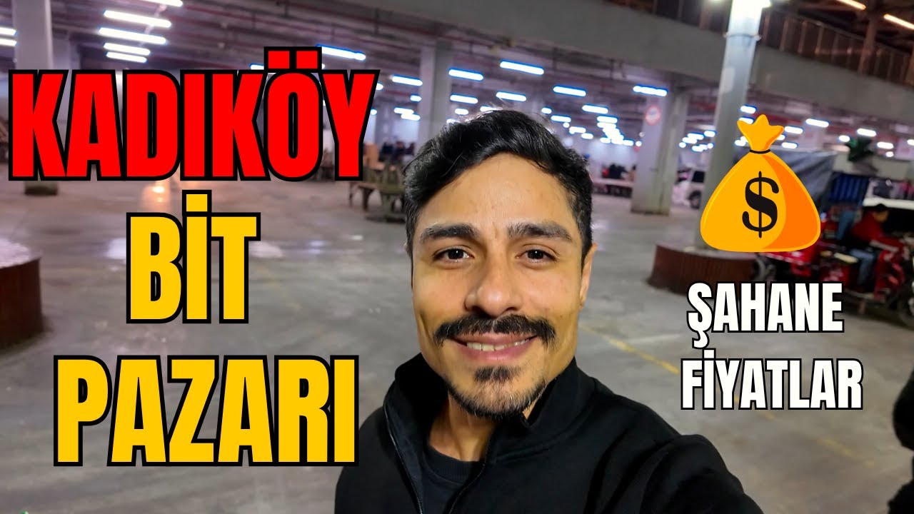 KADIKÖY BİT PAZARI /BUNLAR NASIL FİYATLAR ? NELER BULDUK #2