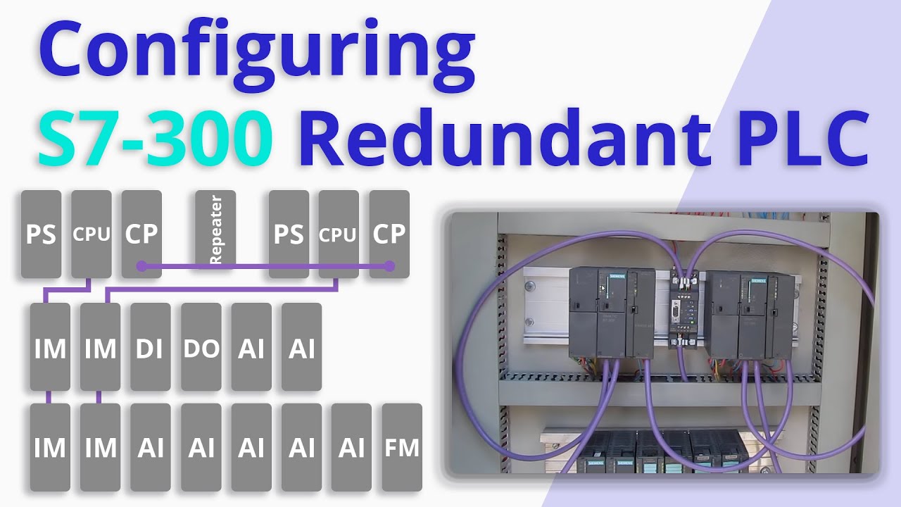 How To Configure An S7-300 Redundant Plc _ Part 1