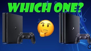 PS4 Slim or PS4 Pro?  Which One Should You Buy?  August 2018  NEW