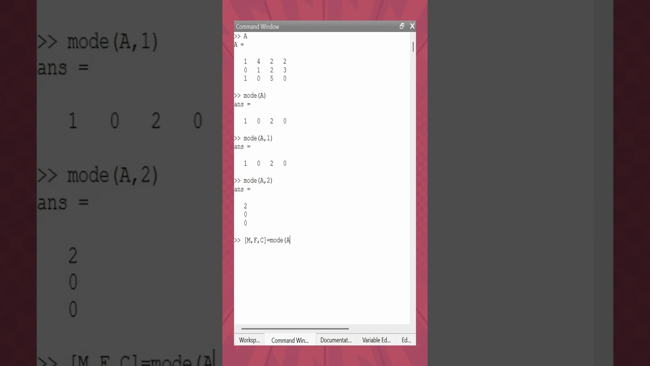 La función que está de moda en Matlab y GNU octave. Te animas a decir cual es? 