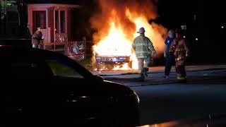 Working Car Fire Lloyd Ave Latrobe 7/14/21