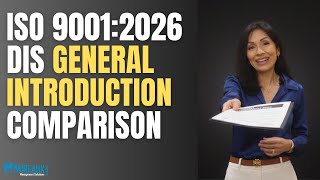 Changes in ISO 9001:2026 DIS General Introduction section versus ISO 9001:2015