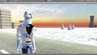 Winter in Japan Scene
