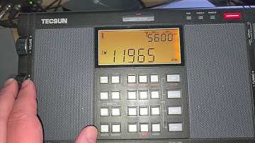 African Pathways Radio via Madagascar relay on Tecsun H-501X using MLA 30 magnetic loop antenna