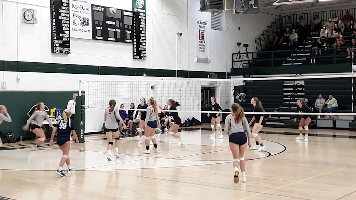 Katherine Dupree Knoxville West High School Volleyball Highlights 2020