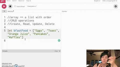 AP CSP 1.3.2: Intro to Arrays
