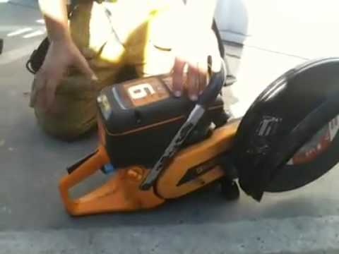 partner k750 rotary saw company school youtube