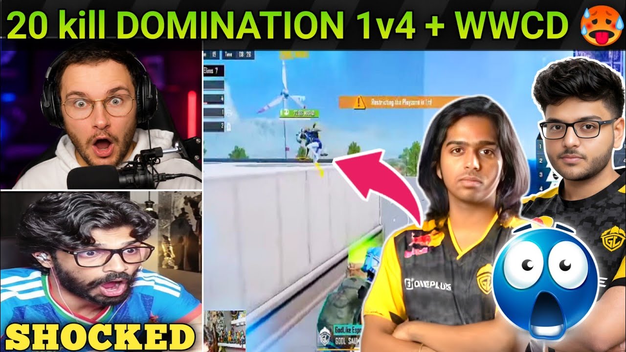 *GODLIKE 20 kills 😱 + checkin dinner 🍗 in PMWC || EWC MATCHES*