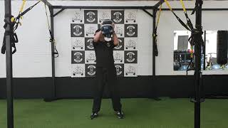Ringside Fitness Powerbag shoulder to shoulder