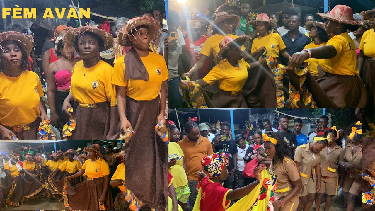 Medam fèm avan fè moun kapoty sezi premye fwa yo wè yon koral konn danse konsa