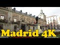 Walk around Madrid Spain 4K. Cortes - Palacio Real - Gran Vía.