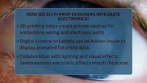 How Do Sci-fi Prop Designers Integrate Electronics? - The SciFi Reel