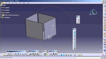 CATIA V5   Excel Driven Sheetmetal Parts Tutorial