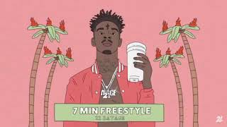 21 Savage - 7 Min Freestyle (Official Audio)