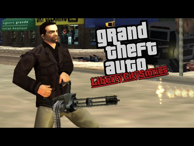 GTA: Liberty City Stories - É o melhor Gta do PSP 