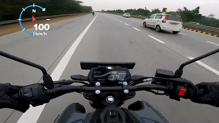 Yamaha FZ-S V4 HIGHWAY REVIEW | RPM & Vibrations at Cruising Speeds TESTED!