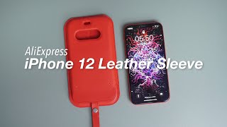 Aliexpress Iphone 12 Leather Sleeve Unboxing