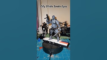 GI Joe Classified Custom City Strike Snake Eyes Action Figure #gijoes #gijoeclassified #subscribe