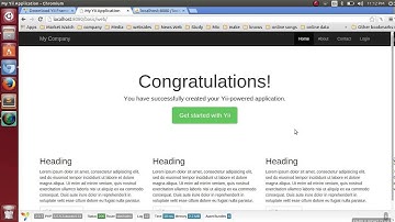 How to Install Yii2 Framework and Create First Application