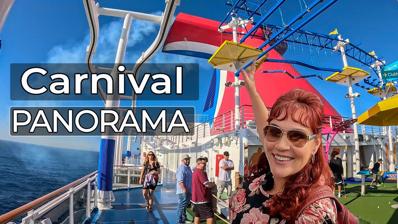 Is a Cruise Ship Vacation WORTH IT - Carnival Panorama I Show You EVERYTHING!