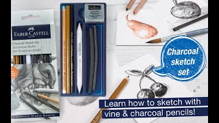 What's Inside? Faber-Castell's Charcoal Sketch Set